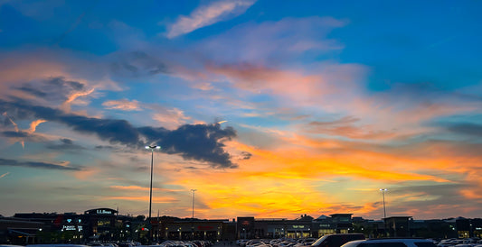 A Luxurious Mall Sunset