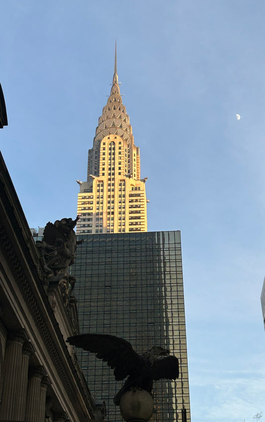 View of the Empire State Building from Grand Central Station in N.Y.C.