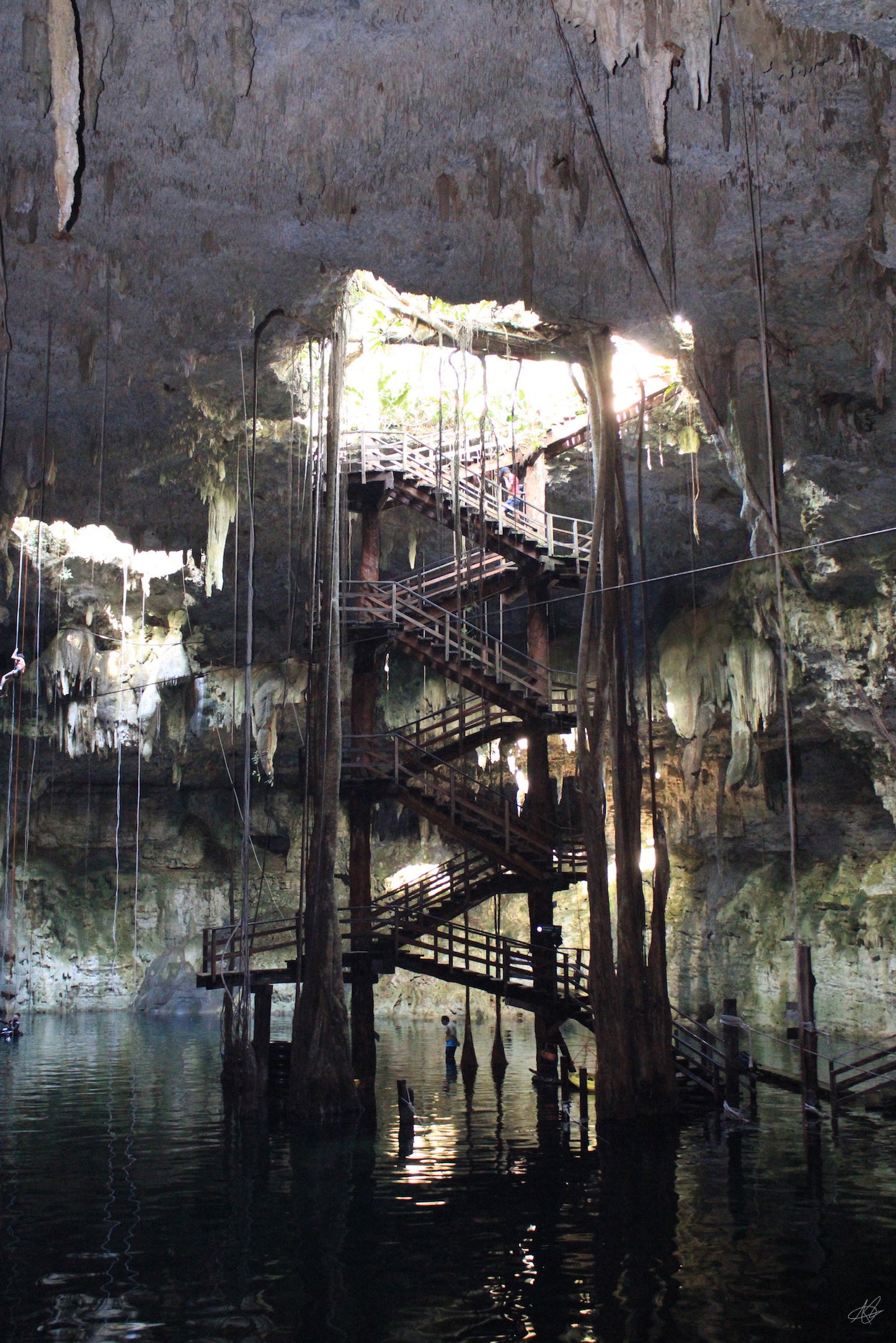 Underground Cenote in Mexico