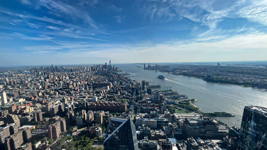 Above View of Manhattan and NJ
