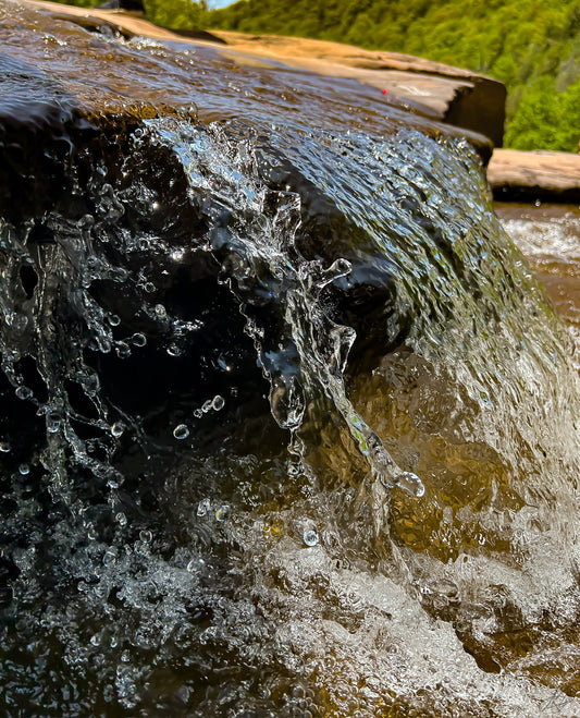 Freeze Framed Mini Waterfall