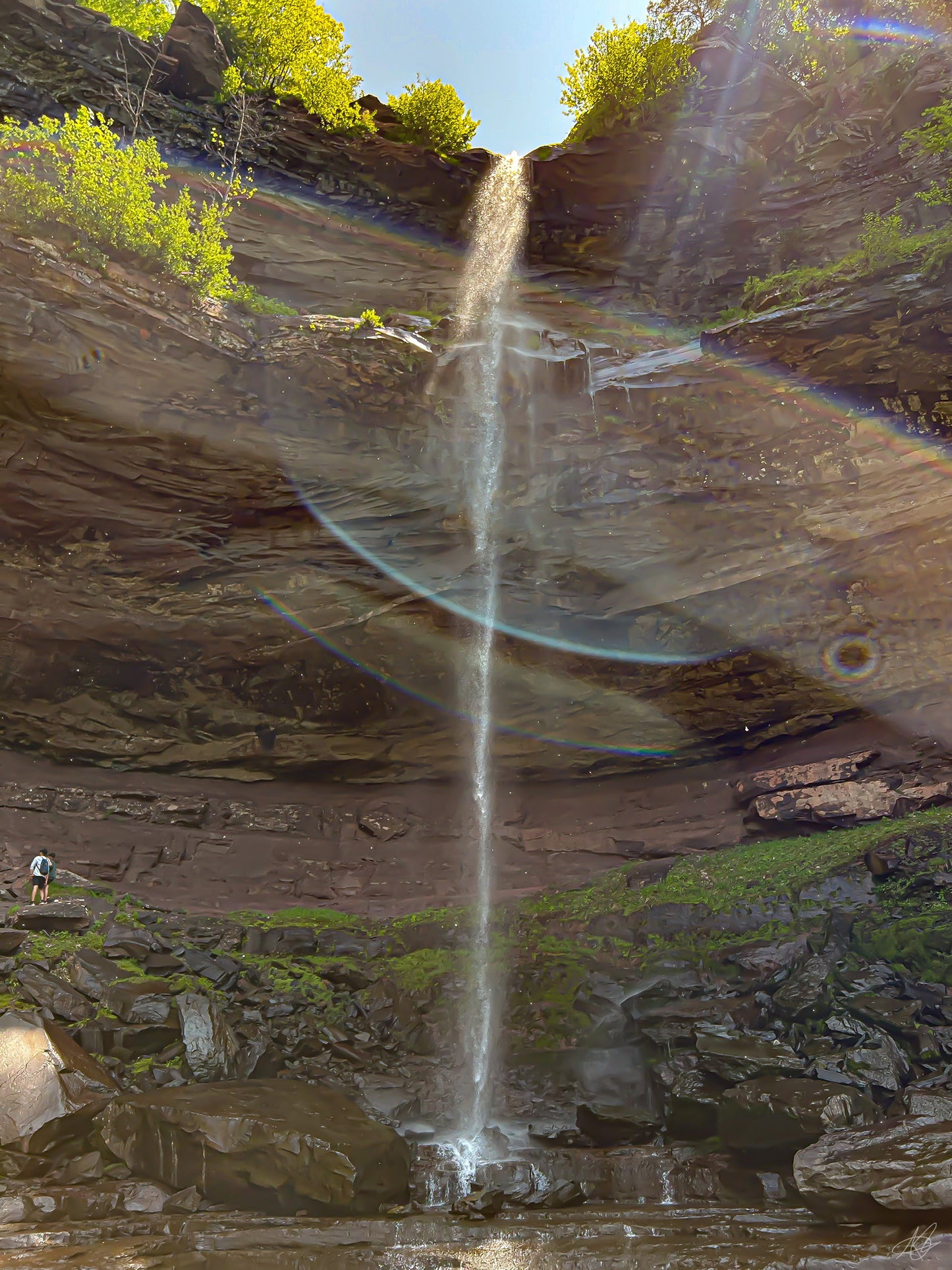 Catskill Falls in N.Y.