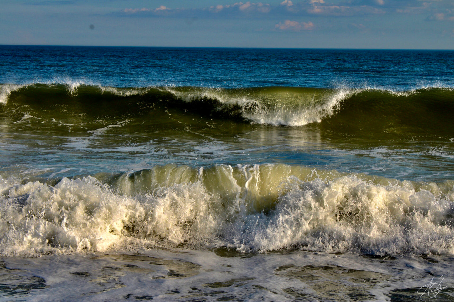 Freeze Framed Ocean Waves