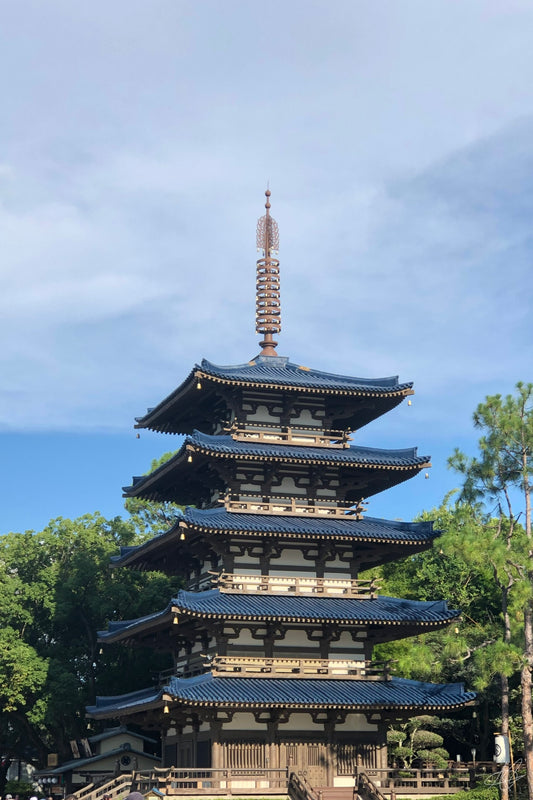 Scenery at Epcot (Japanese Tower #2)