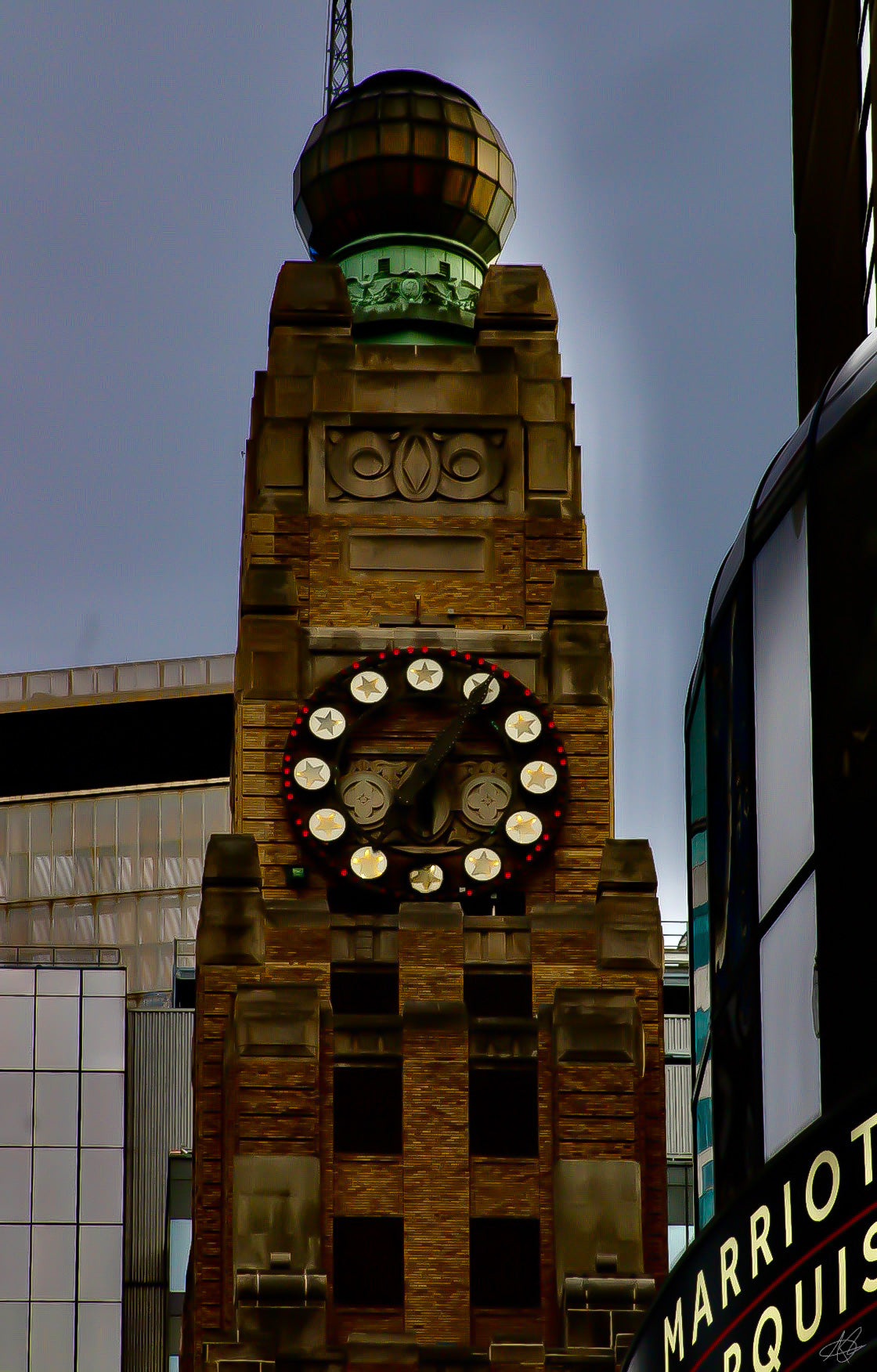 Ball Drop Building in N.Y.C. Times Square