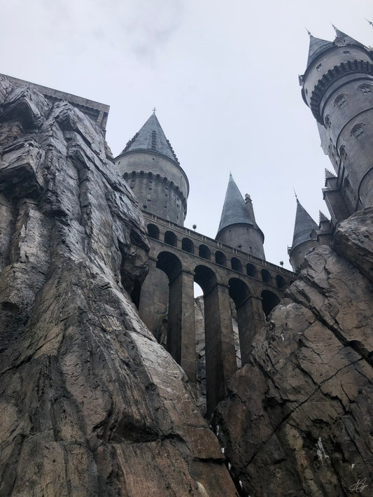 Harry Potter Castle at Universal Orlando (Upwards View #3)