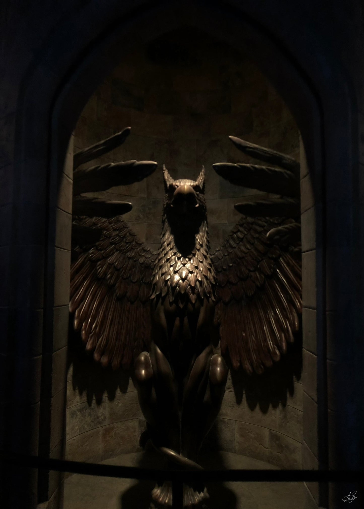 Dumbledore's Entrance to His Office