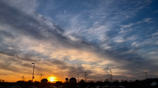 Sunset at the Mall