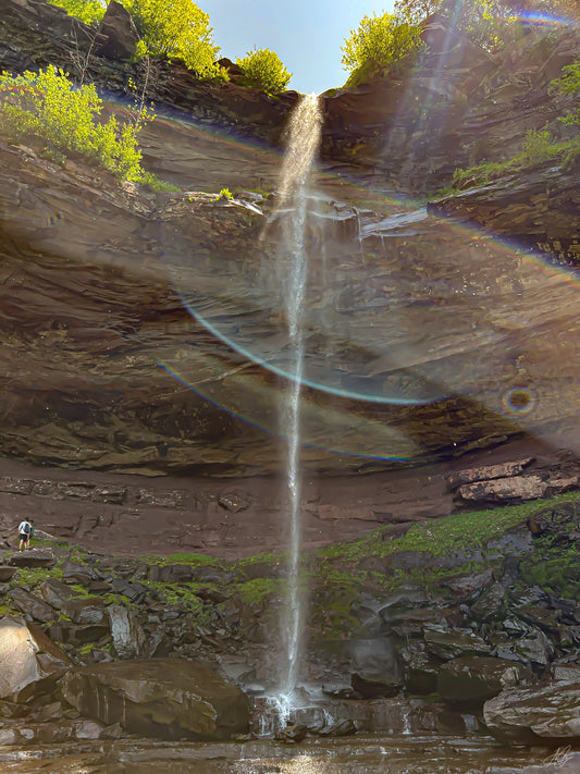 Catskill Falls in N.Y.