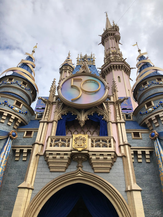 Cinderella's Castle at Magic Kingdom (Upwards View)