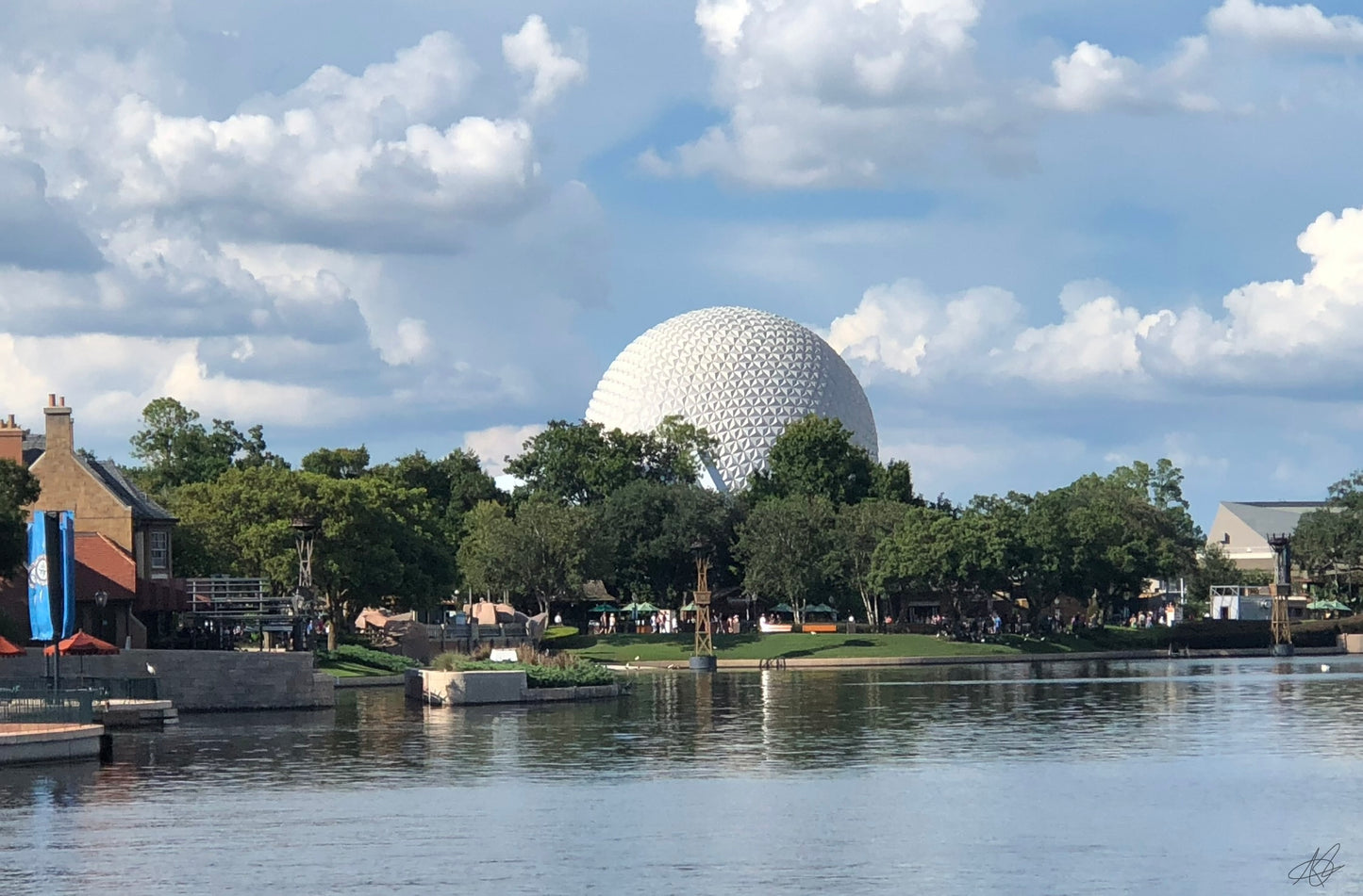 Epcot Over the Lake