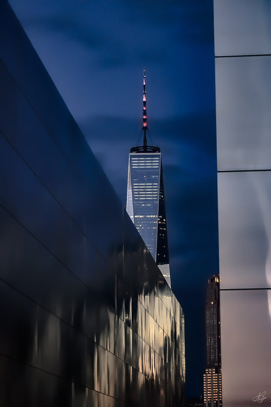 One World Trade Center through Liberty State Park 9/11 Memorial
